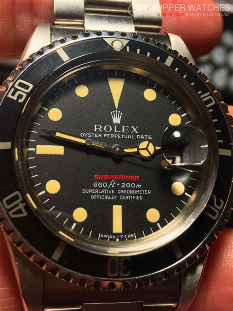 rolex submariner red.